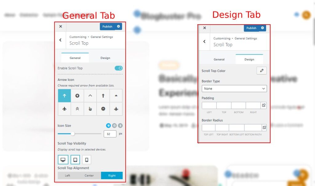 scroll top of Blogbuster Pro