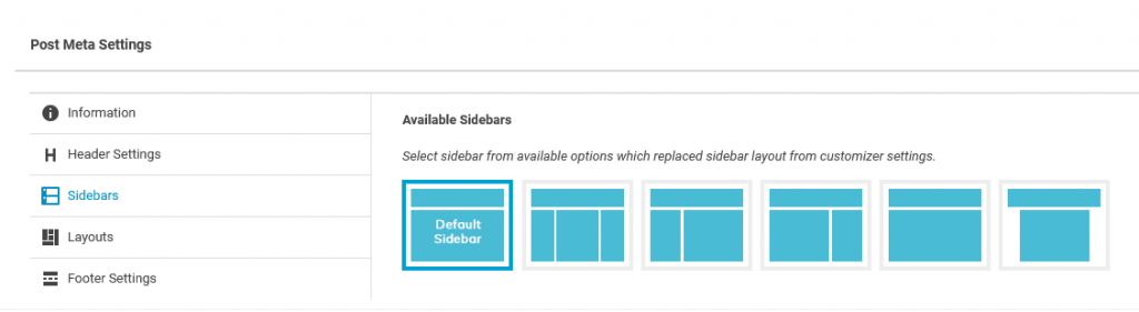 sidebars-post/page-meta-settings