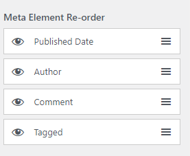 meta element reorder ogma 